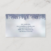 Dienstleistungen von Wirtschaftsprüfern - Muster f Visitenkarte (Rückseite)