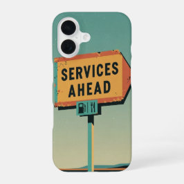 Dienstleistungen voraus iPhone 16 hülle