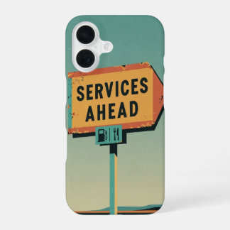 Dienstleistungen voraus iPhone 16 hülle