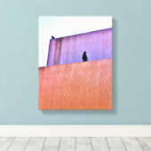 Dienstpflicht Leinwanddruck (Insitu (Holzboden))