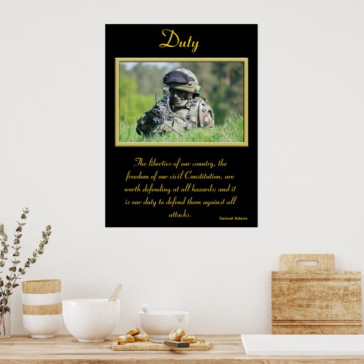 Dienstposten 16 poster (Küche)