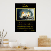 Dienstposten 22 poster (Küche)