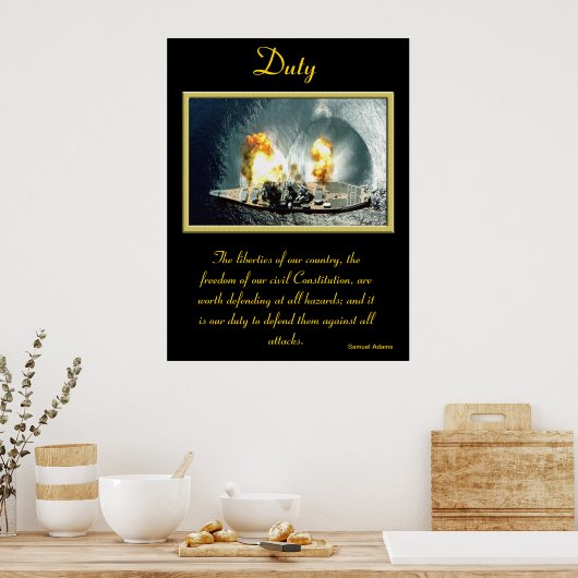 Dienstposten 22 poster (Küche)