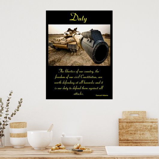 Dienstposten 9 poster (Küche)