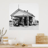 DIENSTSTATION - NORDKAROLINA - 1939 POSTER (Küche)