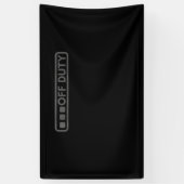 Dienststelle perfekt für die Strafverfolgung durch Banner (Vertikal)