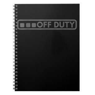 Dienststelle perfekt für die Strafverfolgung durch Notizblock