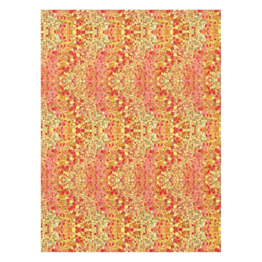 Dienstturnus in den sonnigen Fiestafarben Tischdecke (Vorderseite)