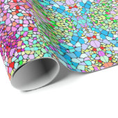 Dienstturnus-Mehrfarbenverpackung Geschenkpapier (Rolleneckpunkt)