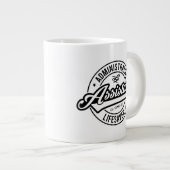 Dienstzeit des Verwaltungspersonals Jumbo-Tasse (Vorderseite Rechts)