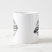 Dienstzeit des Verwaltungspersonals Jumbo-Tasse (Vorderseite)