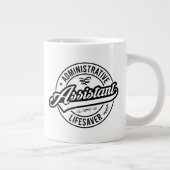 Dienstzeit des Verwaltungspersonals Jumbo-Tasse (Rechts)