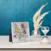 Dient dem Herrn mit Freude floral Fotoplatte (InSitu)