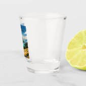 Dientes de Navarino Chile Schnapsglas (Rechts)