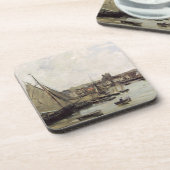 Dieppe, 1875 (Öl auf Platte) Untersetzer (Linke Seite)