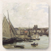 Dieppe, 1875 (Öl auf Platte) Untersetzer (Vorderseite)