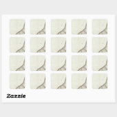 Dieppe Quadratischer Aufkleber (Blatt)