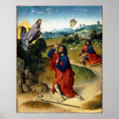 Dierick Bouts the Elder Moses and Burning Bush Poster (Vorne)