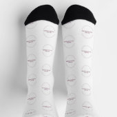 Dies anpassen! Fügen Sie Ihre Kunst oder Ihr Foto Socken (Oben)