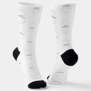 Dies anpassen! Fügen Sie Ihre Kunst oder Ihr Foto Socken