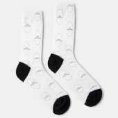 Dies anpassen! Fügen Sie Ihre Kunst oder Ihr Foto Socken (Rechts)