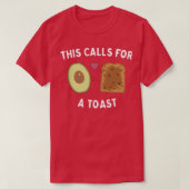 Dies erfordert einen Toast-Avocado T-Shirt (Design vorne)