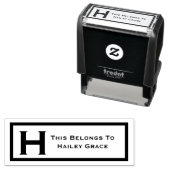 Dies gehört zu einem Personalisierten Element der Permastempel (Beispiel)