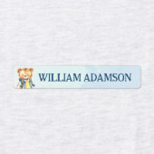 Dies gehört zum niedlichen Teddy der ersten Klasse Etiketten (Design 2)