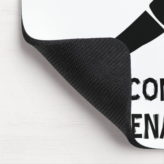 Dies (Hammer) ist kein Computer-Wartungstool Mousepad (Ecke)