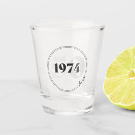 Dies ist 50 Shot Glass 1974.Geburtstag oder Jahres Schnapsglas