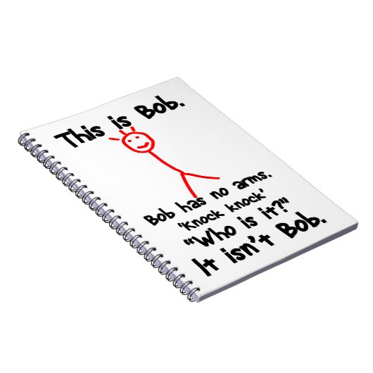 Dies ist Bob - Knock Knock Jokes - Bob Jokes Memes Notizblock (Rechte Seite)