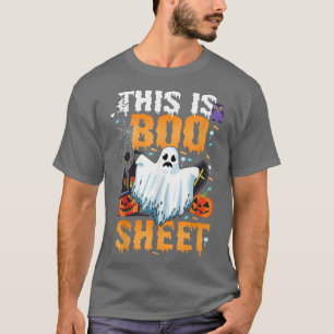 Dies ist BOO Sheet T Geist lustiges Halloween-Kost T-Shirt