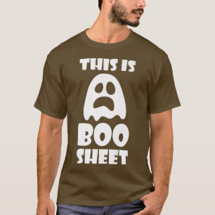 Dies ist Bootsheet Niedlich Adorable Ghost Happy H T-Shirt