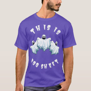 Dies ist das boo-Sheet-Ghost-Retro-Halloween  T-Shirt