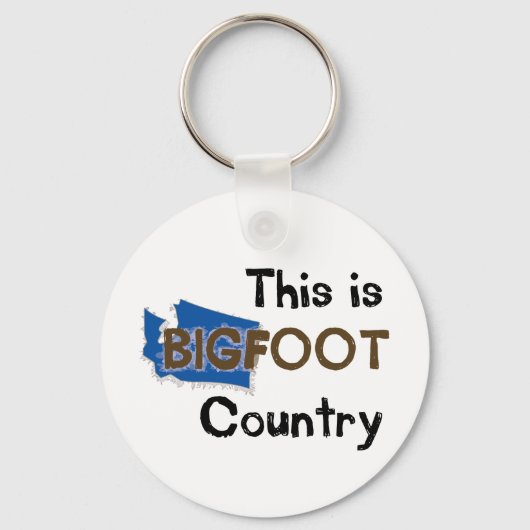 Dies ist das größte Land Schlüsselanhänger (Vorderseite)
