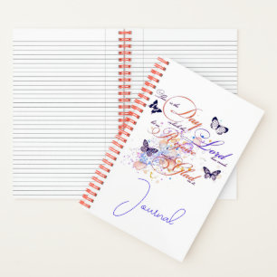 Dies ist das Tagesjournal Notizblock