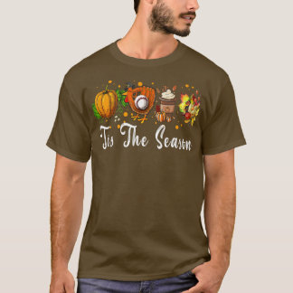 Dies ist der Fall Pumpkin Baseball-Erntedank der J T-Shirt