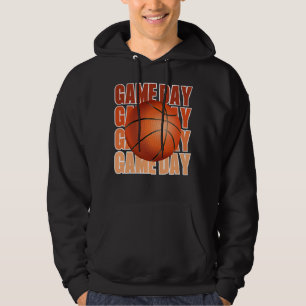 Dies ist der Fan des Saisonbasketballspiels Hoodie