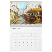 Dies ist der portugiesische Kalender in Lissabon (Jan 2026)