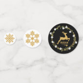 Dies ist der Saisontisch Confetti Konfetti (Rückseiten)