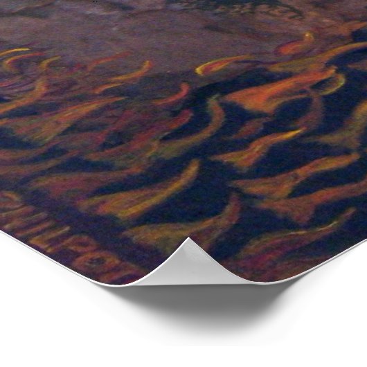 Dies ist der Sohn Gottes Poster (Ecke)