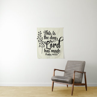 Dies ist der Tag, den der Herr gemacht hat Wandteppich