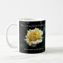 Dies ist der Tag Rose Tasse