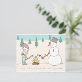 "Dies ist die Jahreszeit der Ausstellung von Urlau Postkarte (Stehend Vorderseite)