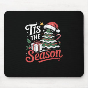 Dies ist die Jahreszeit Funy Weihnachten Mousepad