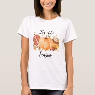 Dies ist die Jahreszeit für Herbstfußkürme und Pum T-Shirt