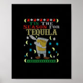 Dies ist die Jahreszeit für Tequila Dabbing Weihna Poster (Vorne)