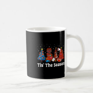Dies ist die Jahreszeit Fußball Weihnachtsschmuck Kaffeetasse