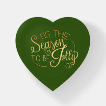 "Dies ist die Jahreszeit" Gold Script Green Elegan