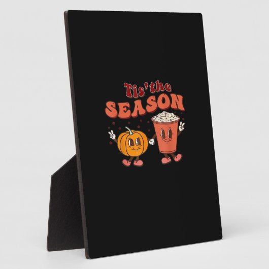 Dies ist die Jahreszeit Halloween Gewürzfall Herbs Fotoplatte (Seite)